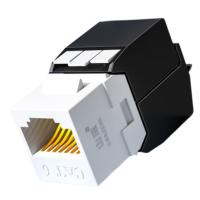 山泽（SAMZHE） WMD-006 六类非屏蔽免打模块 16.3*32mm  (单位：个) 黑白色