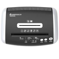 三木（SUNWOOD）MSD9355 锰钢侠系列5级保密碎纸机 单次9张 30分钟 20L（单位：台）银黑色