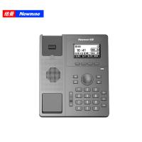 纽曼（Newmine） HL2008TSD-748(R) IP电话机 网络SIP话机 2个SIP账号 132x64像素黑白屏 百兆双网口 POE供电 （单位：台） 黑色