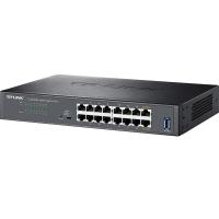 普联（TP-LINK）TL-SG2016MP 16*GE全千兆云管理PoE交换机 294mm*180mm*44mm（单位：个）深灰色