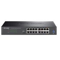 普联（TP-LINK）TL-SG2016MP 16*GE全千兆云管理PoE交换机 294mm*180mm*44mm（单位：个）深灰色