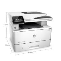 惠普（HP）LaserJet Pro MFP M427dw 三合一无线黑白激光一体机 打印复印扫描 自动双面打印（单位：台）白色
