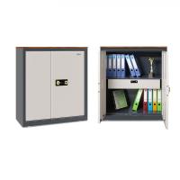 国保（Guub）Z168-V1 半截双门指纹保密柜   H980*W900*D430mm  （单位：个） 米白色+藏蓝色