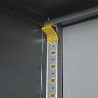 国保（Guub）Z168-V1 半截双门指纹保密柜   H980*W900*D430mm  （单位：个） 米白色+藏蓝色