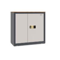 国保（Guub） M153-K1  半截双门保密柜   H1000*W900*D430mm  （单位：个） 米白色+藏蓝色