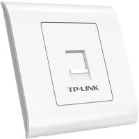 TP-LINK TL-EF5e01 超五类非屏蔽信息面板（带模块）86*86mm（单位：个） 白色