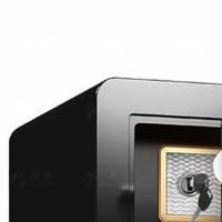 臻远 ZY40618090 保险柜 小型保险柜密码保险箱全钢防盗电子密码款 38*31*45cm（单位：台）黑色