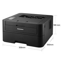 联想（Lenovo） LJ2655DN 激光打印机 356*360*186mm (单位：台) 黑色