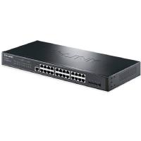 普联（TP-LINK） TL-SG5428 三层全网管交换机 24+4口全千兆 灰黑色 (单位:台)