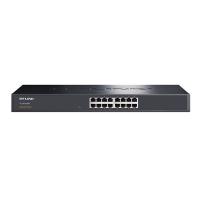 普联（TP-LINK） TL-SF1016S 非网管交换机 16口 百兆(单位：台)
