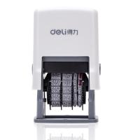 得力（deli）79951 打码机 回墨可调时间日期 45*30*77mm （单位：台）