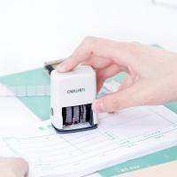 得力（deli）79951 打码机 回墨可调时间日期 45*30*77mm （单位：台）