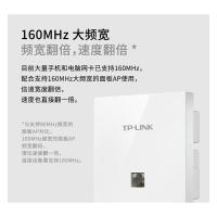普联（TP-LINK） TL-XAP3002GI-PoE 网线网络面板 双频千兆Wi-Fi6面板  薄款（方）易展版 （单位:块） 皓月白