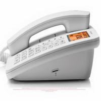 摩托罗拉（Motorola） CT111C 录音电话机 智能插TF扩展卡 白色 固定座机 办公家用 (单位:部)