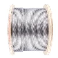 海斯迪克   304不锈钢钢丝绳 7×19 6mm  (单位：米 )