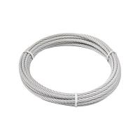 海斯迪克   304不锈钢钢丝绳 7×19 6mm  (单位：米 )