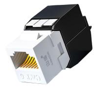 山泽（SAMZHE） WMD-006 六类非屏蔽免打模块 16.3*32mm  (单位：个) 黑白色