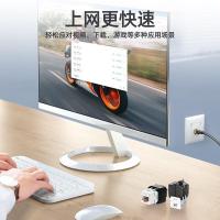 山泽（SAMZHE） WMD-006 六类非屏蔽免打模块 16.3*32mm  (单位：个) 黑白色