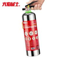 火焰战士 灭火逃生应急组合九件套 烟感*2灭火逃生液999ml*1不锈钢水基*1防火斗篷*1面具*2儿童面具*1安全锤*1 (单位:套)  双色混发
