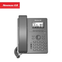 纽曼（Newmine） HL2008TSD-748（R） 网络SIP话机商务办公电话 2个SIP账号 4.3英寸黑白液晶屏（单位：台） 黑色