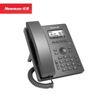 纽曼（Newmine） HL2008TSD-748（R） 网络SIP话机商务办公电话 2个SIP账号 4.3英寸黑白液晶屏（单位：台） 黑色