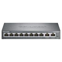 普联（TP-LINK）TL-SG2210LP 全千兆云管理PoE交换机/8GE（PoE）+2GE 171mm*98mm*27mm（单位：台）深灰色