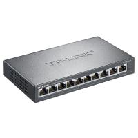 普联（TP-LINK）TL-SG2210LP 全千兆云管理PoE交换机/8GE（PoE）+2GE 171mm*98mm*27mm（单位：台）深灰色