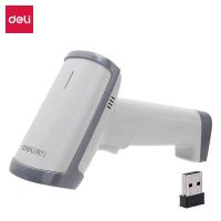 得力（deli） 14950W 条码扫描器 一维码≥4.7mil，二维码≥10mil（单位：个）白色