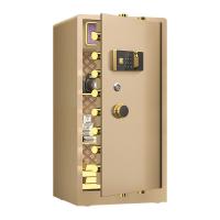臻远 ZY-SY-276 全钢实心指纹款保险柜 55*50*120cm（单位：台）金色