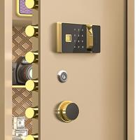 臻远 ZY-SY-276 全钢实心指纹款保险柜 55*50*120cm（单位：台）金色