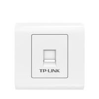 TP-LINK TL-EF601 六类非屏蔽信息面板（带模块）86*86mm（单位：个） 白色