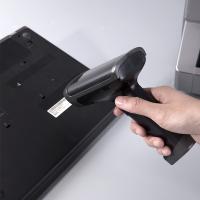 得力（deli） 14950W 条码扫描器 一维码≥4.7mil，二维码≥10mil 黑色 (单位:把)