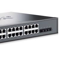 普联（TP-LINK） TL-SG5428 交换机 24口千兆  4个光纤口 （单位:台）