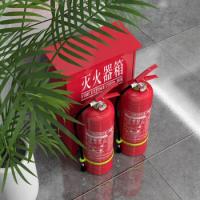 淮海 灭火器箱 消防应急箱 5KG*2具 红色（单位：个）