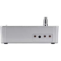 德顺（DESHUN） DS-1908-4W 窗口双向对讲机 主机*1+4W金属圆形分机*1 (单位: 套)银色