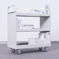 臻远 ZY5052295 档案室手推车 3层护边推车 80*36*90cm（单位：个）白色