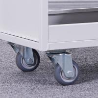 臻远 ZY5052295 档案室手推车 3层护边推车 80*36*90cm（单位：个）白色