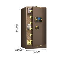 臻远 ZY5062339 保险柜电子密码款 52*48*100cm（单位：台）咖色