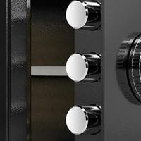 臻远 ZY40618089 保险柜 38*30*30CM （单位 台） 黑色