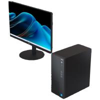 AOC D16T200-1H601T258/YZ I5-13400/16GB/256GB+1TB/集显/键鼠 23.8英寸显示器（24E11XHM）台式电脑（单位：套）