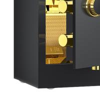 臻远 ZY-SY-273 全钢实心指纹款保险柜 42*38*70cm（单位：台）黑色