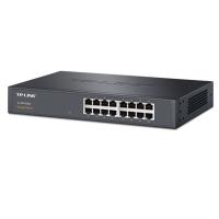 普联（TP-LINK） TL-SF1016D TP-LINK百兆非网管交换机 16口百兆 桌面式非网管交换机一年保修 (单位：台)