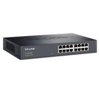 普联（TP-LINK） TL-SF1016D TP-LINK百兆非网管交换机 16口百兆 桌面式非网管交换机一年保修 (单位：台)