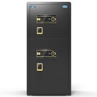 虎牌 博瑞系列 指纹密码WIFI双门保管柜 120cm 外观尺寸120*60*56cm（单位：台）钢琴黑