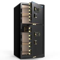 虎牌 博瑞系列 指纹密码WIFI双门保管柜 120cm 外观尺寸120*60*56cm（单位：台）钢琴黑