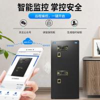 虎牌 博瑞系列 指纹密码WIFI双门保管柜 120cm 外观尺寸120*60*56cm（单位：台）钢琴黑
