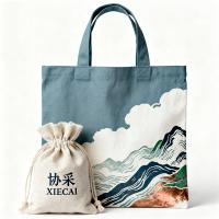 协采（XIECAI）帆布手提袋 起订量1000 可定制 单位:个